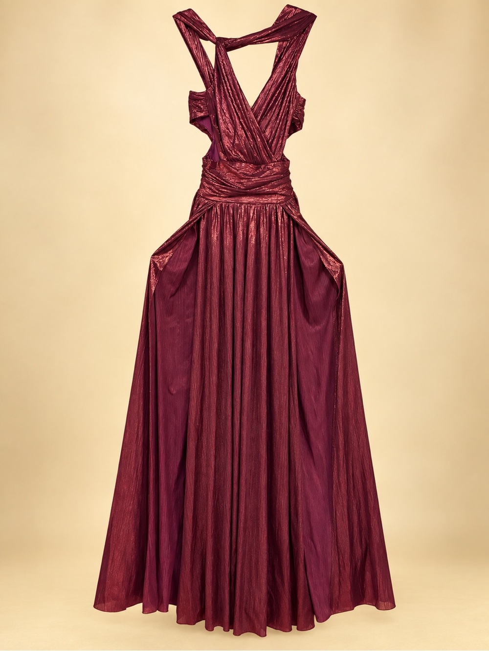 Turn heads in this stunning Abyss by Abby "Invite" Maxi Gown